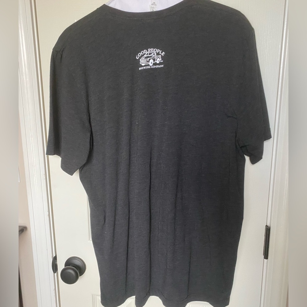 GOOD PEOPLE BREWING CO Birmingham AL Charcoal Gray Short Sleeve T XXL - Picture 8 of 9